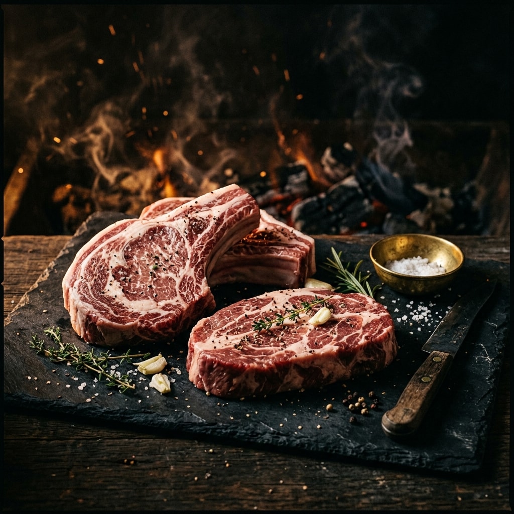 Premium pork cuts
